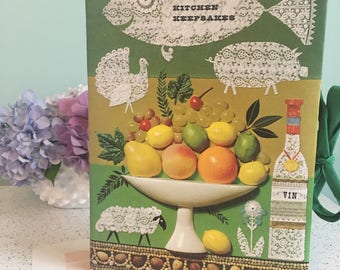 Hallmark "Kitchen Keepsakes" Recipe Index