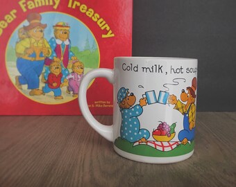 Vintage Mug, Berenstain Bear Mug, Vintage Berenstain Bears, Berenstain Bears Cup, Ceramic Mug, Princess House, Collectible Mugs, Children's