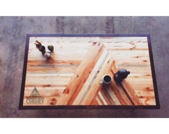 Coffee Tables, Industrial Coffee Tables, Industrial Tables, Geometric Wood Tables, Boho Wood Table, Pattern Wood Tables, Modern Coffee Table