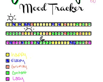 Bullet Journal Mood Tracker