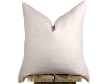 Blush Pillow Cover | 100% Linen | 'Leila'