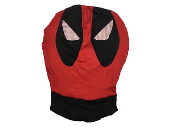Deadpool Mask Cosplay Costume Face Spandex Movie Wade Winston Wilson Superhero Villain Halloween Super Hero Merc Dead Pool Gift High Quality