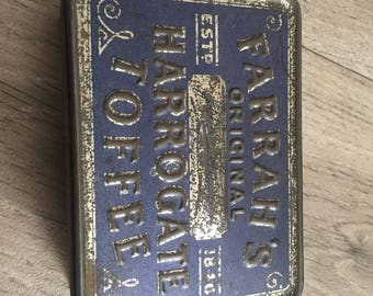 Farrah's Original Harrogate Toffee Collectible Vintage Tin