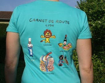 T-SHIRT LYONNAISE - Lyon, FRANCE party lights, December 8, gift, tourist, souvenir, humorous, funny, french, funny.