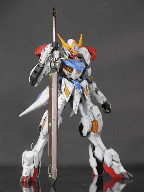 Painted Bandai 1/100 Full Mechanics Gundam Barbatos