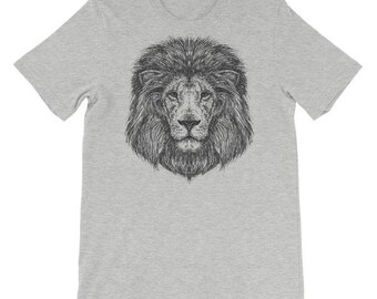 Lion shirt | Etsy