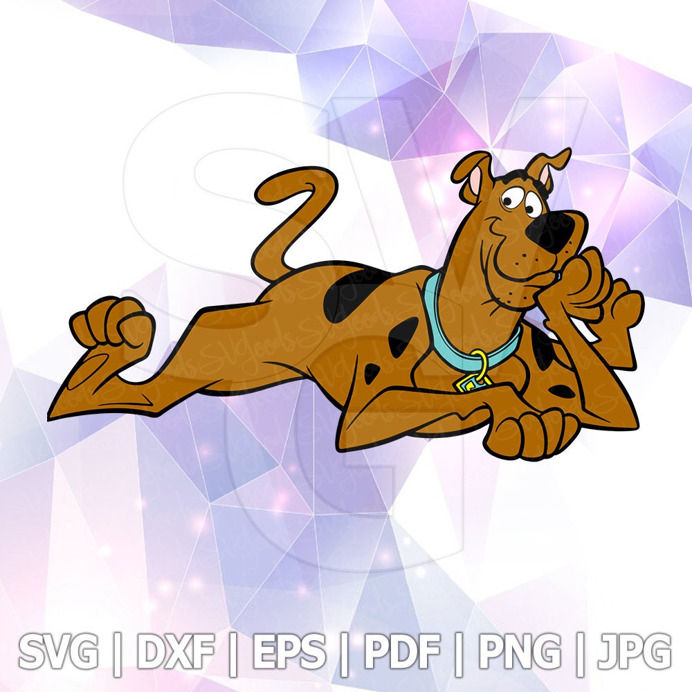 Scooby Doo Layered SVG DXF EPS Cutting Vector Files Silhouette Cricut