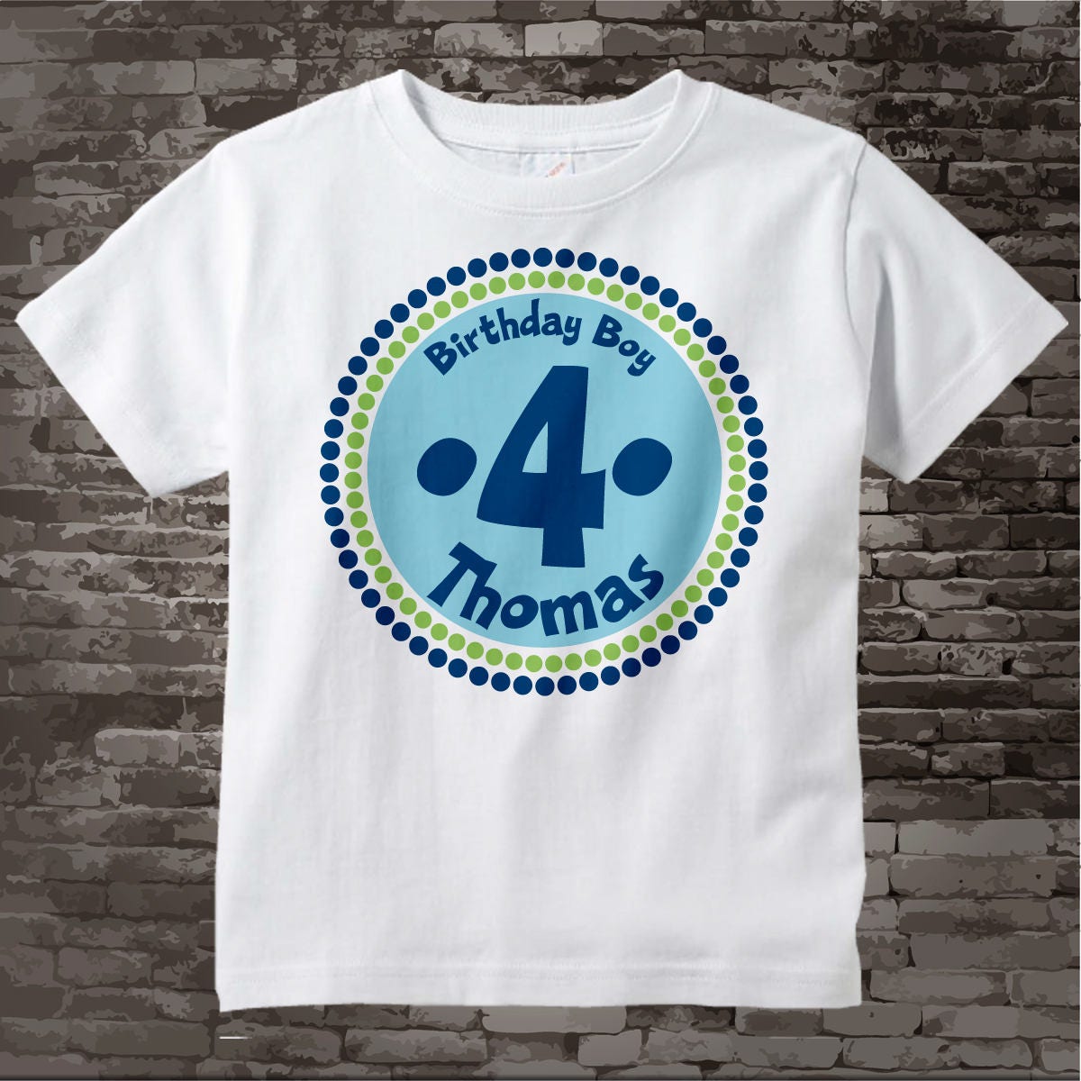 4yr old birthday shirt