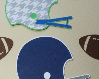 Football Helmet SVG Cut File, SVG, DXF for Cameo Silhouette, Cricut Design Space, Digital Cut Files