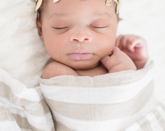 Baby Girl Headbands, Newborn Headbands, Baby Headbands, Infant Headband, Toddler Headband, Boho Headband, Gold Headband, Baby Crown Headband