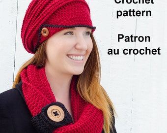 Pattern only! Kontemporaine crochet pattern by Akroche Tatuk (english and french).