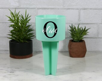 Monogrammed Beach Spiker | Personalized Beach Spiker | Monogrammed Beach Cup Holder | Bachelorette Beach Spiker | Sand Cup Holder