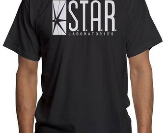 STAR Laboratories The Flash | Barry Allen Speedster DC Comics | Nerd Geek Super Hero Shirt | S.T.A.R. Labs Sweatshirt