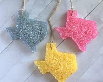 Texas - Air Freshener - Car Air Freshener - Air Freshener Car - Texas Shape - Car Freshener - Aroma Beads - Aroma Bead Air Freshener - TX
