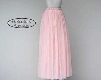 Buckled Irregular Tulle Skirt SHN0006