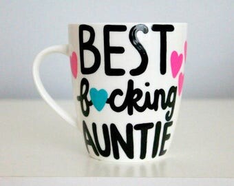 announcement idea, auntie mug, aunt mug, aunt gift, its a boy, its a girl, gender reveal mug, gender reveal gift, unique gift, mature