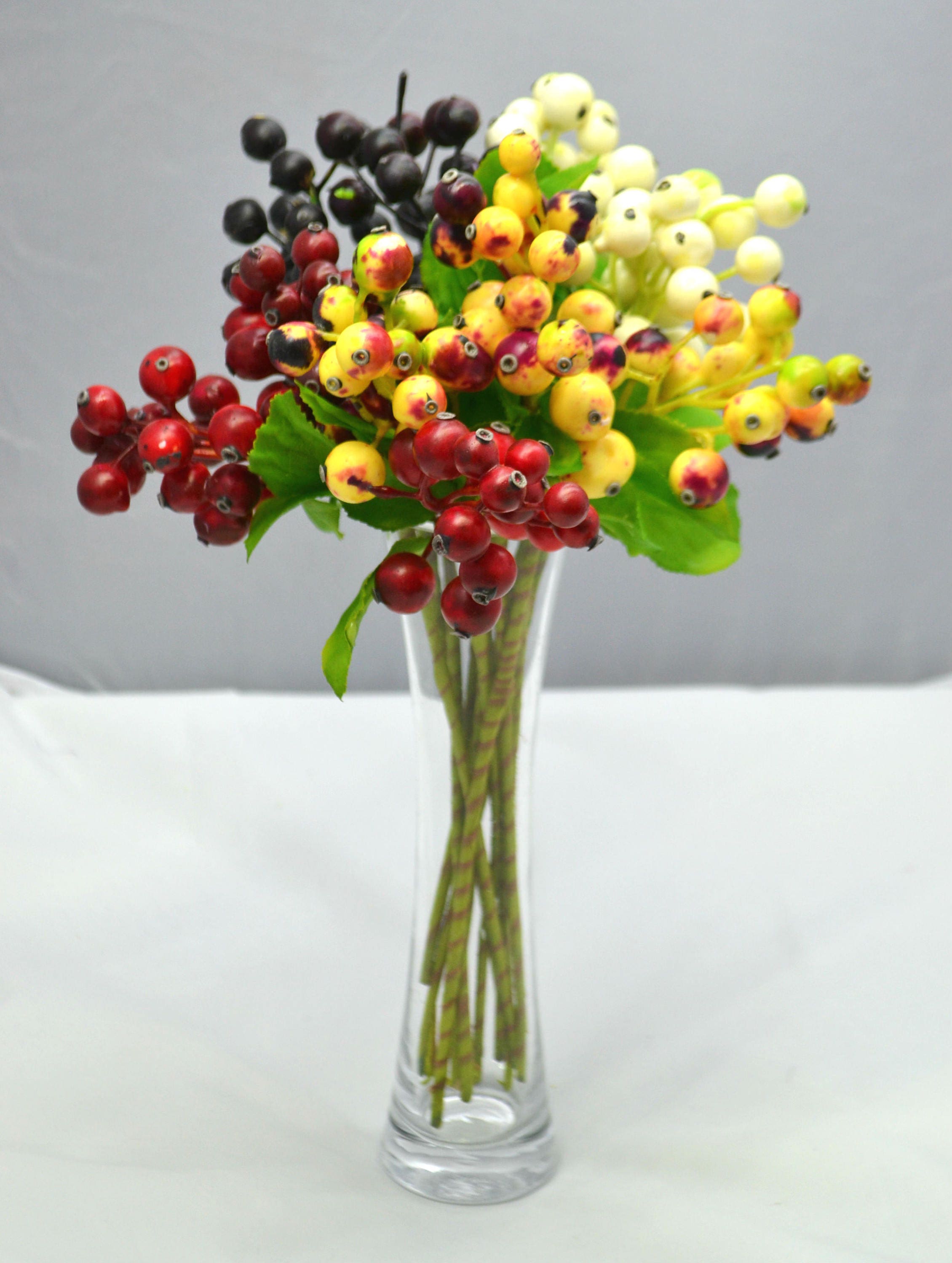 Artificial berries Winter berries Christmas decor Winter