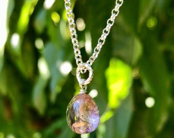 Stylish Ametrine Gemstone Necklace!
