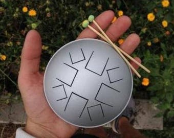Micro-nano Steel Tongue Drum - Tank Drum - Slit Drum - Hank Drum - Happy Drum