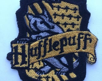 Hufflepuff from Harry Potter school patch