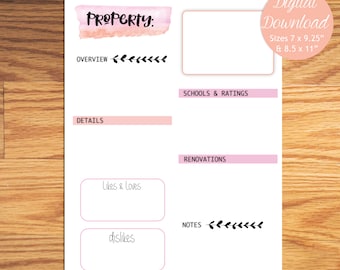 Real Estate Planner Real Estate Organizer Happy Planner