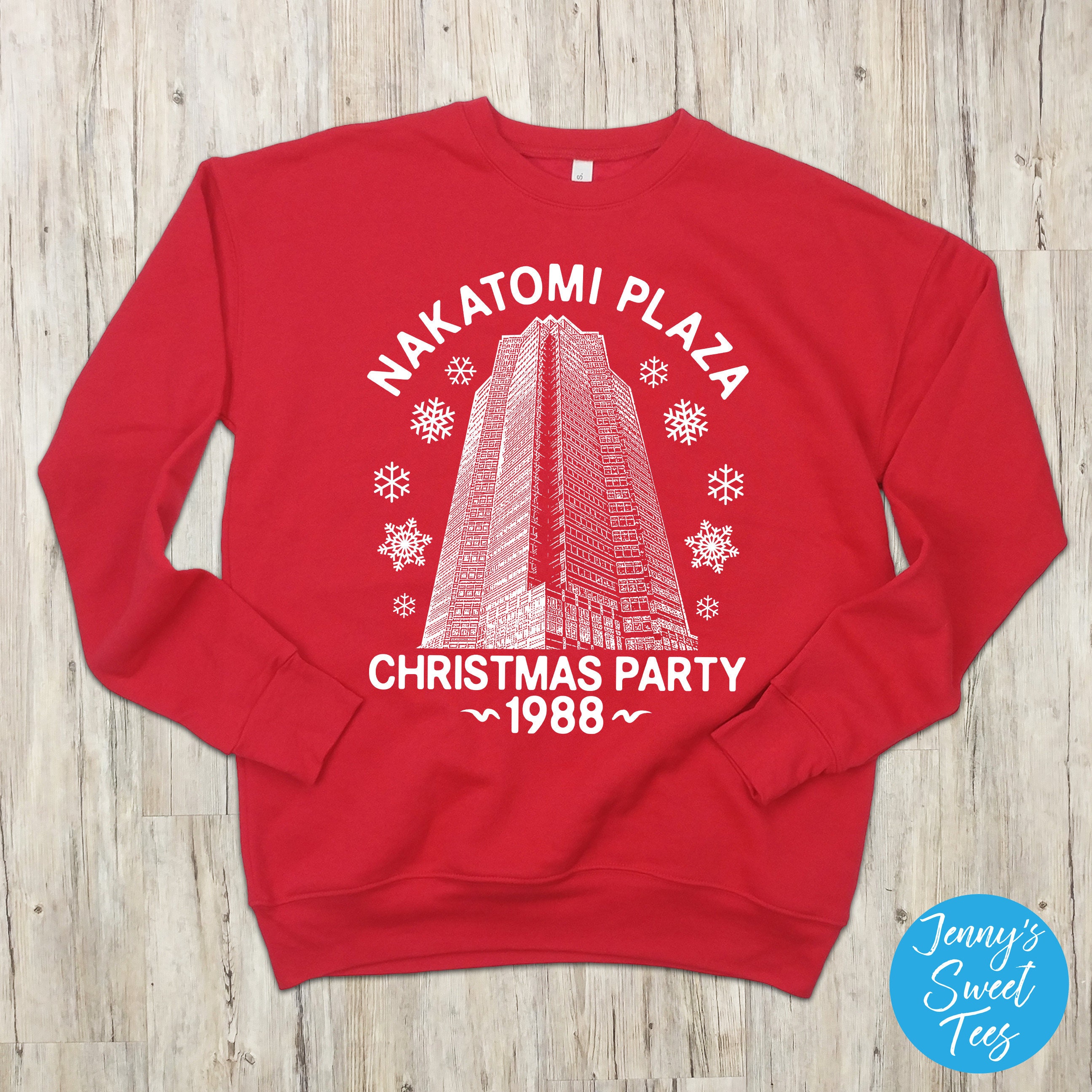 nakatomi christmas party jumper