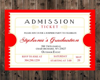 4 X 6 Graduation Open House Invitations 4