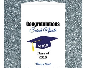 G1, Graduation, Candy Buffet, Graduation Candy Bag, Candy Favor Bags, Treat Bags, Kraft Bags, Personalized bags, Paper Bag, Congratulations