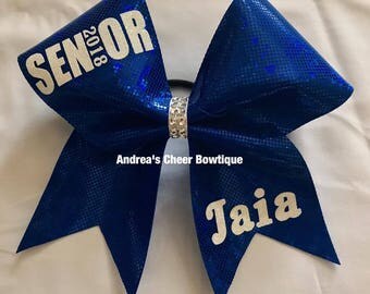 Senior Cheer Bow - Different Options to Choose From