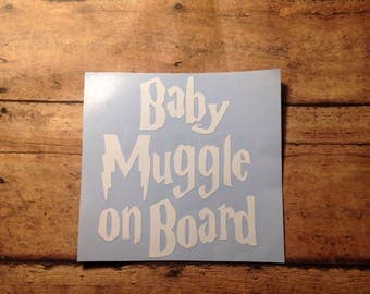 Harry Potter decal, car decal, baby on board decal, Harry Potter stickers, Harry Potter car decal, decals, harry potter baby, baby on board