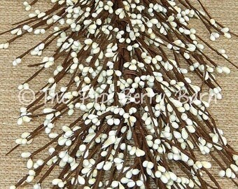 Cream Pip Berry Garland, Wedding Garland, Ivory Garland, Spring Garland, Wreath Making, Cream Pip Berries