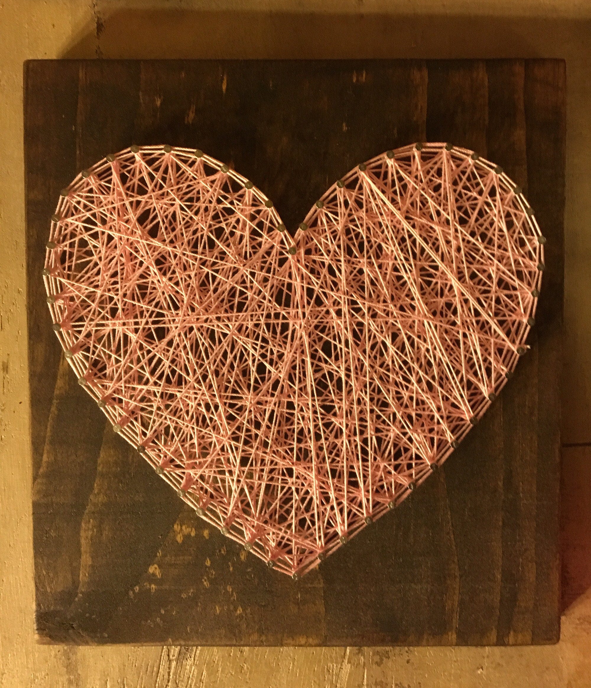 Heart String Art
