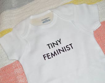 Onesie Tiny Feminist : Feminist Baby