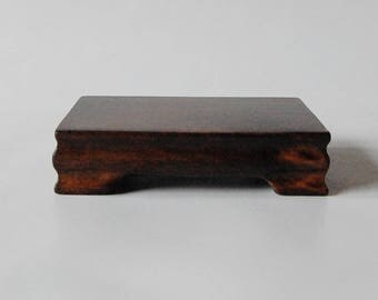 Solid Wood Display Stand for Suiseki, Bonsai, Minerals, Crystals and Other Collectibles