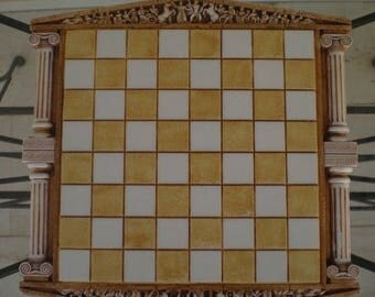 For Sale Ancient Greek Theme Chess Board For Sale Ancient Greek Theme Chess Board