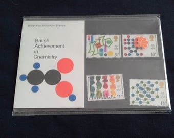 Royal Mail stamps British Achievement in Chemistry presentation pack 1977