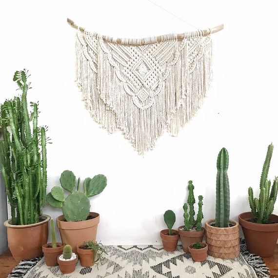 Extra Large Macrame Wall Hanging "Reverie"