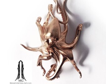 Empyreal Remnants: Octopus Necklace Talisman
