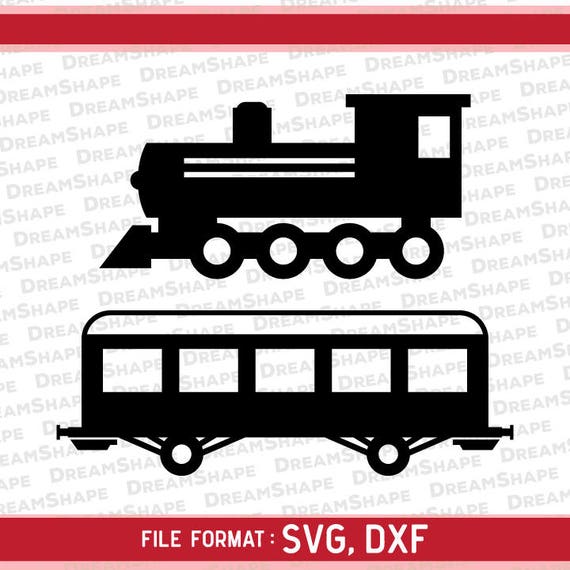 Download Train SVG Files Train DXF Cut Files Transport Cuttable Svg