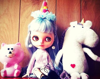 Custom Blythe Dolls For Sale by Blythe Doll Custom. Unicornia