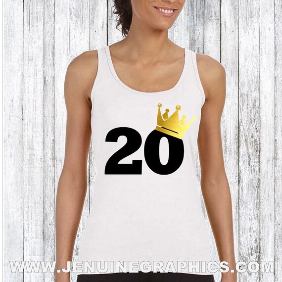 20th birthday shirts ideas