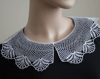 Crochet collar | Etsy