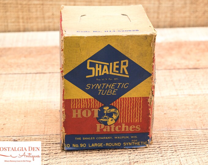 Shaler Tire Vulcanizer Kit | Ford Model T Tire Tube Patch Kit | Vintage Automobilia