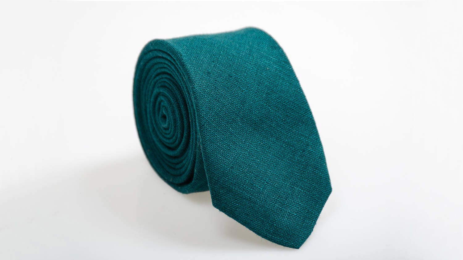 Dark Teal tie teal green tie necktie for men teal wedding