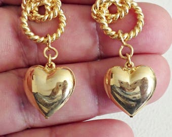 VINTAGE very nice pierced Earrings /CC10