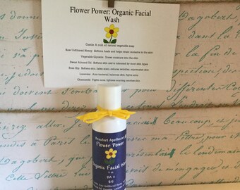 All natural face wash
