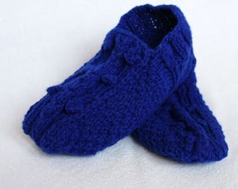 Knit Slippers for Women Warm house slippers Hand knitted socks Slipper socks Gifts Women Slippers Warm indoor slippers Knit Socks Wool