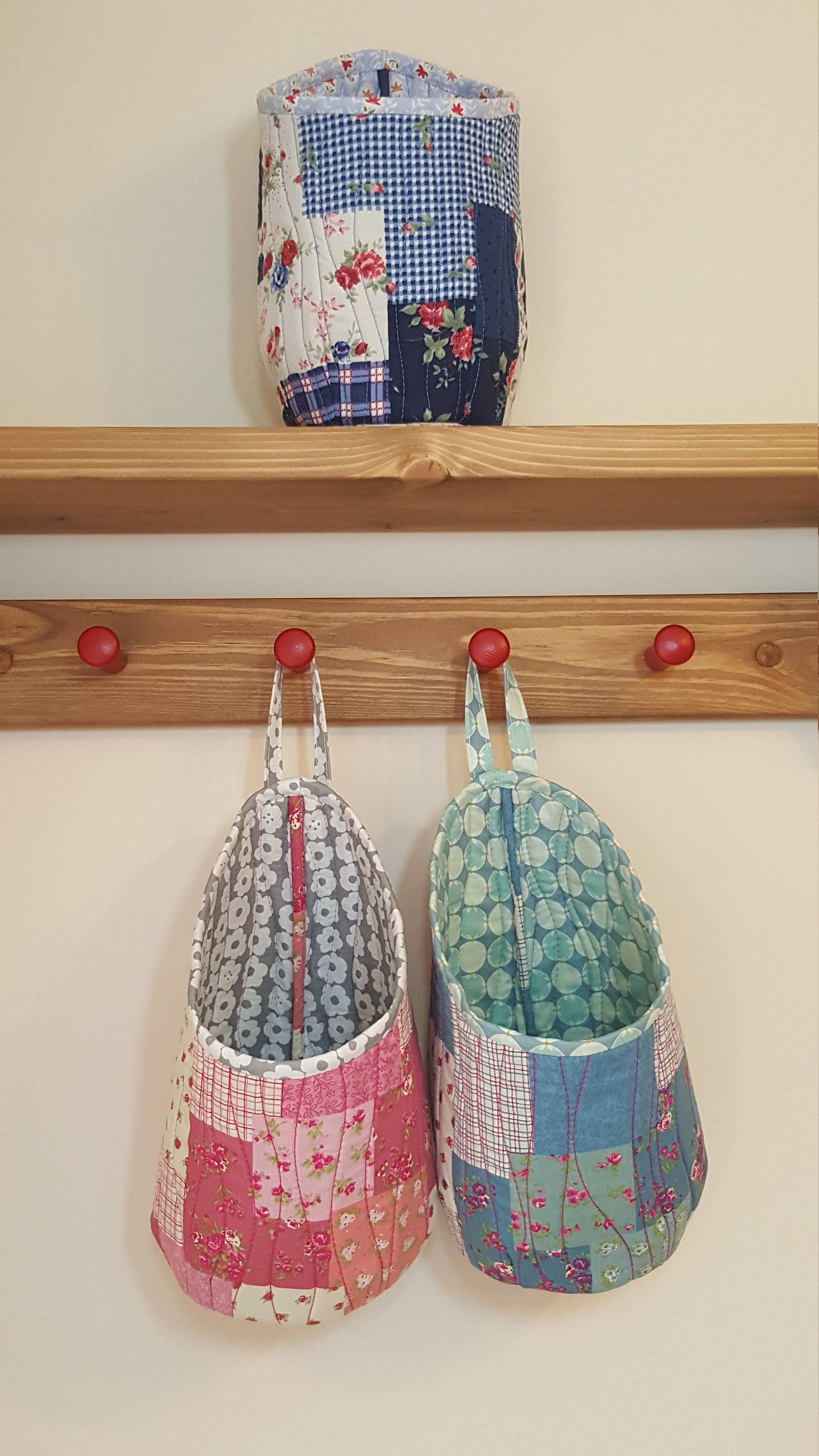 Hanging Fabric Storage Pod Baskets Pod Storage Crafting
