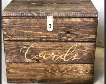 Wedding Cards Box