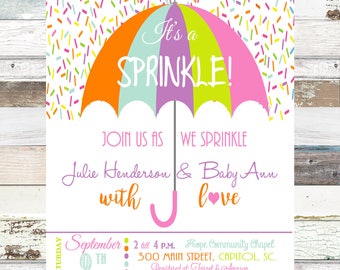 Baby Sprinkle Invitation